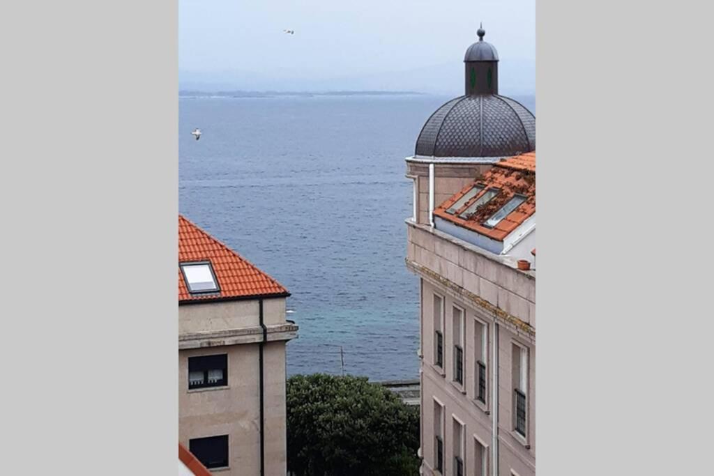 Apartamento Con Vistas Al Mar Y Playa Enfrente Ribeira Dış mekan fotoğraf